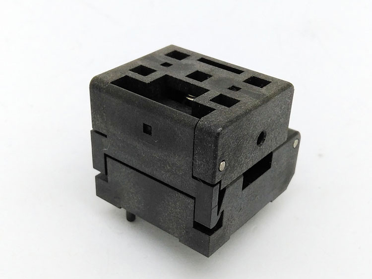 QFN20 MLF20 WLCSP20 Burn in Socket Adapter Pitch 0.4mm IC Body Size 3x3mm IC549-0204-005-G Clamshell Test Socket