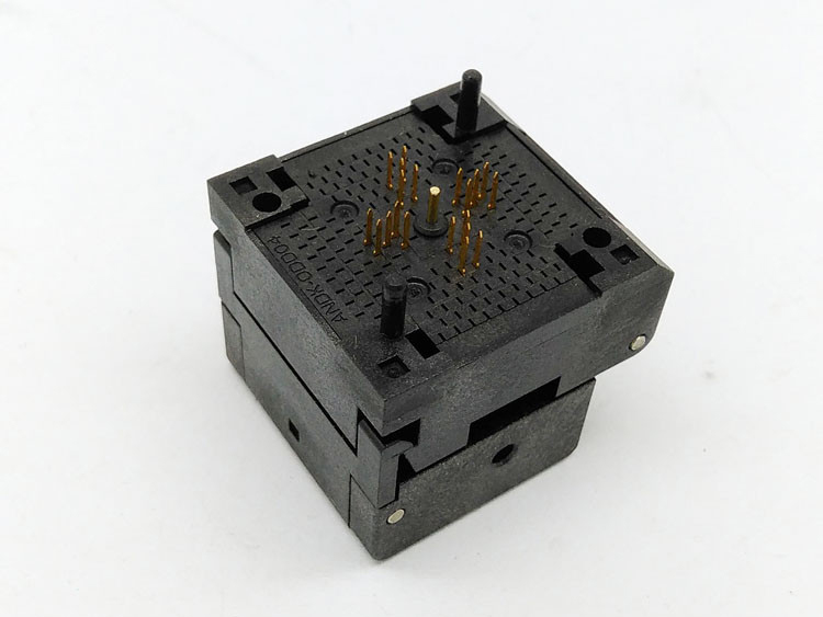 QFN20 MLF20 WLCSP20 Burn in Socket Adapter Pitch 0.4mm IC Body Size 3x3mm IC549-0204-005-G Clamshell Test Socket