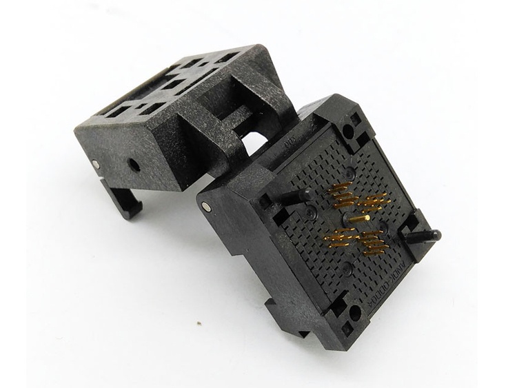 QFN20 MLF20 WLCSP20 Burn in Socket Adapter Pitch 0.4mm IC Body Size 3x3mm IC549-0204-005-G Clamshell Test Socket