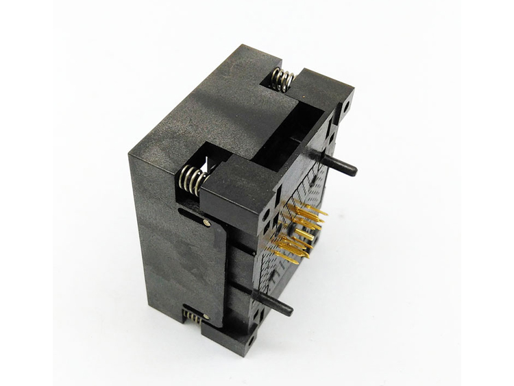 QFN16 MLF16 Burn in Socket IC Test Socket NP506-016-027-C-G Pitch 0.5mm Chip Size 3*3 Flash Adapter Open Top Programming Socket