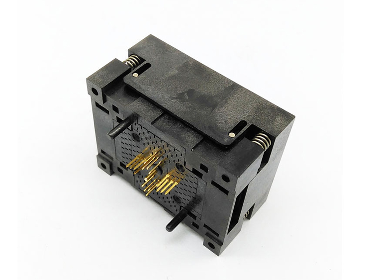 QFN16 MLF16 Burn in Socket IC Test Socket NP506-016-027-C-G Pitch 0.5mm Chip Size 3*3 Flash Adapter Open Top Programming Socket