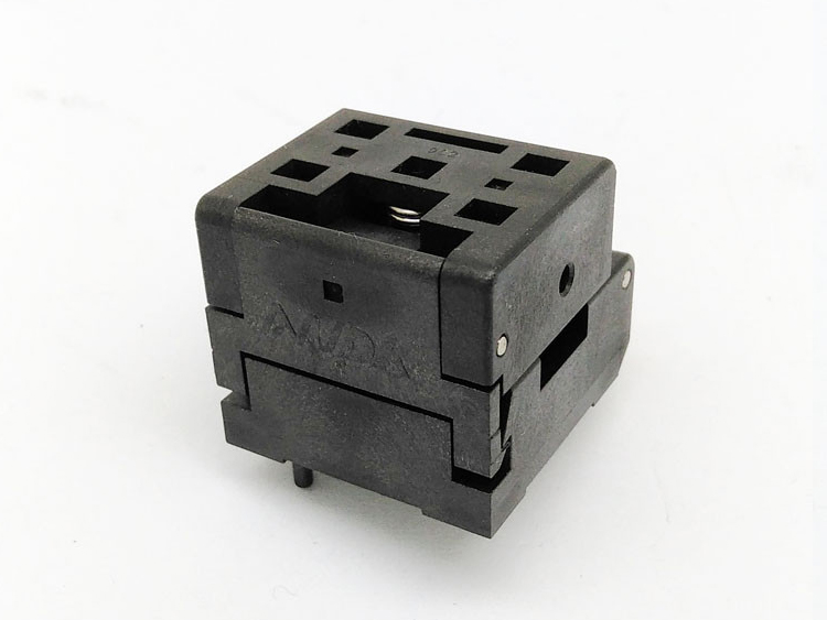 QFN16 MLF16 Burn in Socket IC Test Socket IC550-0164-005-G Pitch 0.5mm Chip Size 3*3 Flash Adapter Clamshell Programming Socket