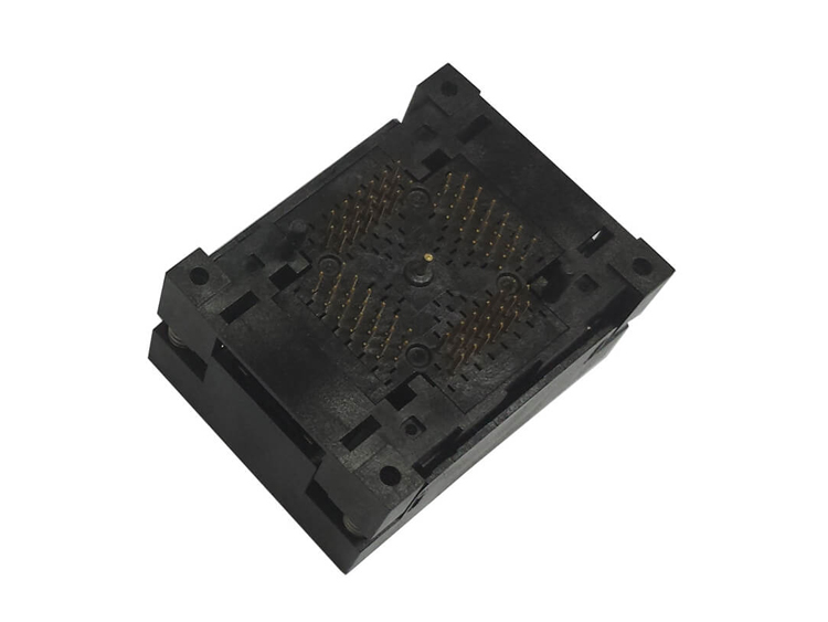 QFN12 MLF12 Open Top Frame Burn in Socket Chip Size 3*3 Pitch 0.5mm Programming Socket Flash Adapter QFN12 Burn in Socket