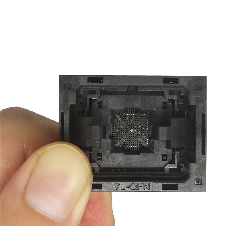 QFN64 MLF64 Burn in IC Test Socket ICNP506-064-041-C-G