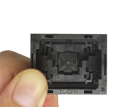 QFN64 MLF64 Burn in IC Test Socket ICNP506-064-041-C-G