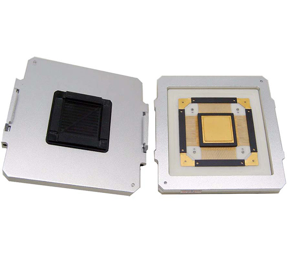 DX3078 for CQFP208 QFP208 Socket/Adapter with Alloy Clamshell