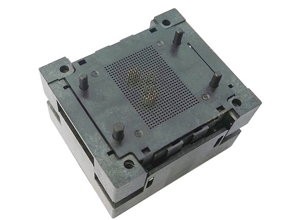 BGA80 OPEN TOP burn in socket pitch 1.0mm