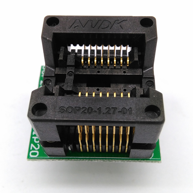 SOP16 SOIC16 SO16 to DIP16 Programming Socket Pitch 1.27mm