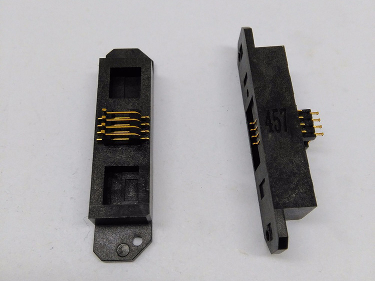 NEW SOP8 test socket arriving SOP8 adapter clip for Machine test burn in program code