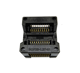 SOP20 SOIC20 SO20 Burn in Socket Pitch 1.27m