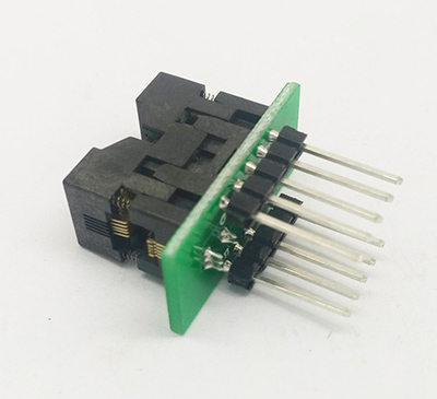 MSOP10 To DIP10 MCU Programmer Test Socket Pitch 0.5mm IC Body W