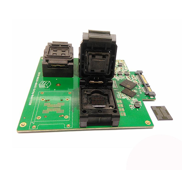 SSD NAND flash SM2256K Controller test solution for BGA152 132 8