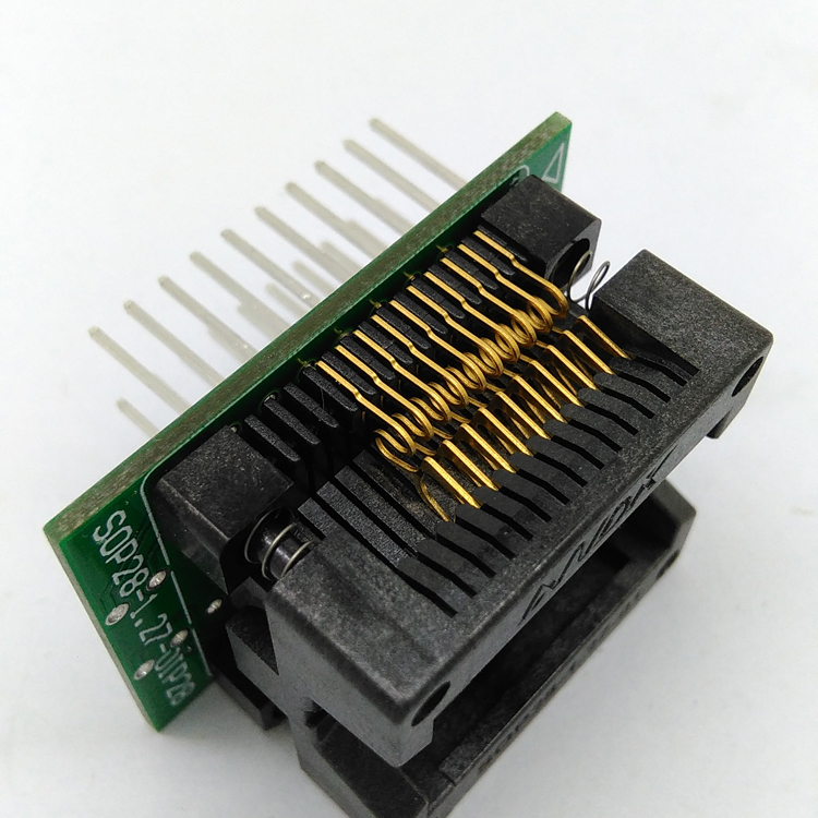 SOP20 SOIC 20 SO20 to DIP20 Programming Socket Pitch 1.27m