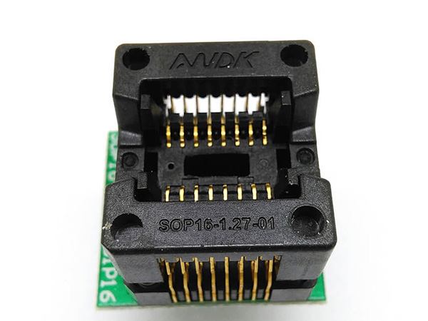 SOP16-1.27 SOP16 150mil Programming Socket OTS-16-1.27-03 IC 