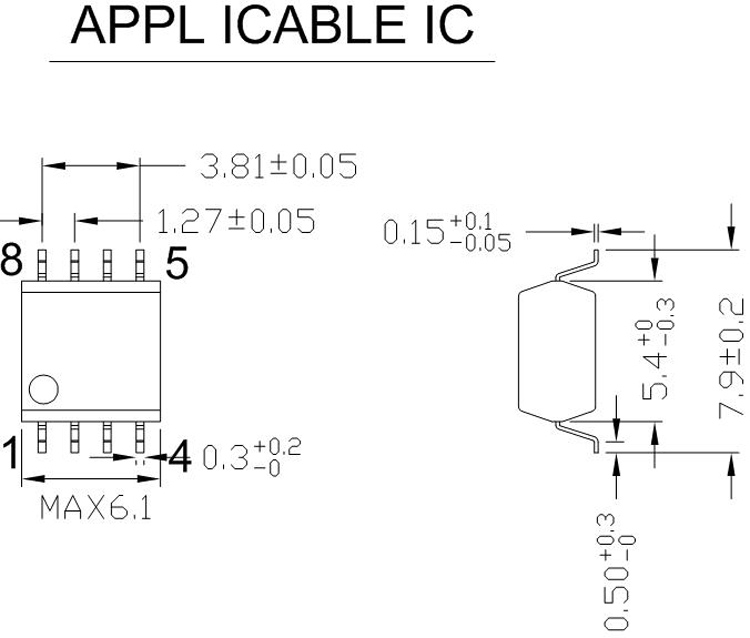 SOP8 Test Clip for BIOS SOP8 SOIC8 Original SOP8 Test Clip 