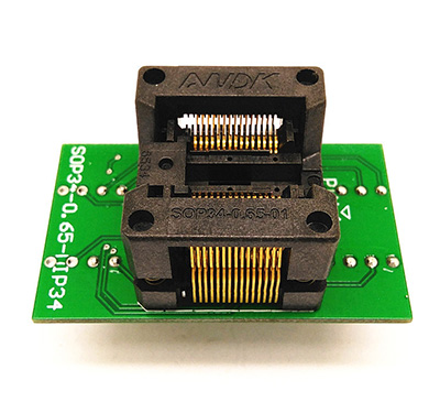 SSOP30(34)-0.65 SSOP30 TSSOP30 to DIP30 Programming Socket Adapt