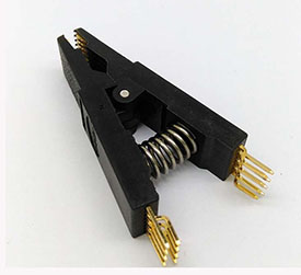 BIOS SOP16 SOIC16 Bent Original Test Clip Pin Pitch 1.27mm