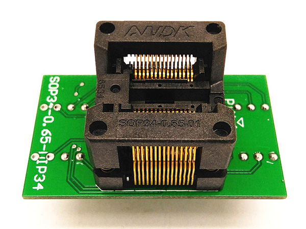 SSOP30(34)-0.65 SSOP30 TSSOP30 to DIP30 Programming Socket Adapter 