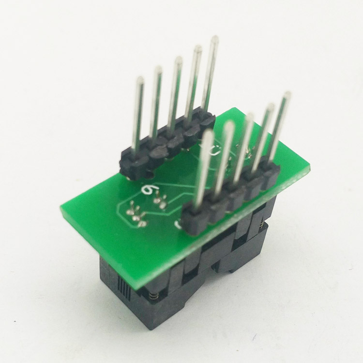 MSOP10 To DIP10 MCU Programmer Test Socket Pitch 0.5mm