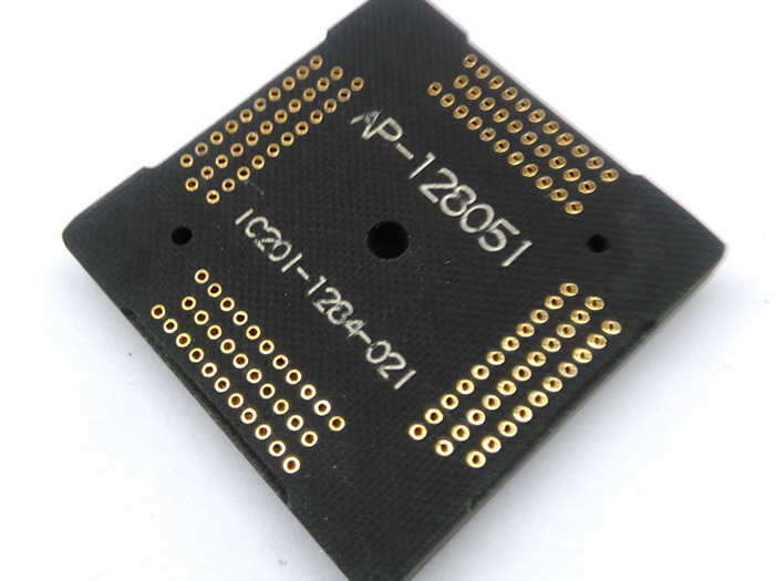 QFP128-0.5 New receptacle pin board adapter board