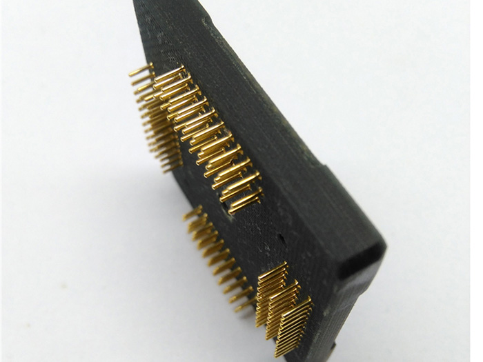 QFP128-0.5 New receptacle pin board adapter board