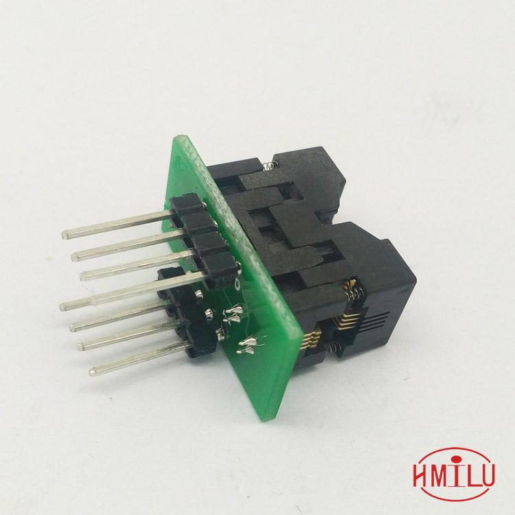 MSOP8 To DIP8 MCU Programmer Test Socket Pitch 0.65mm