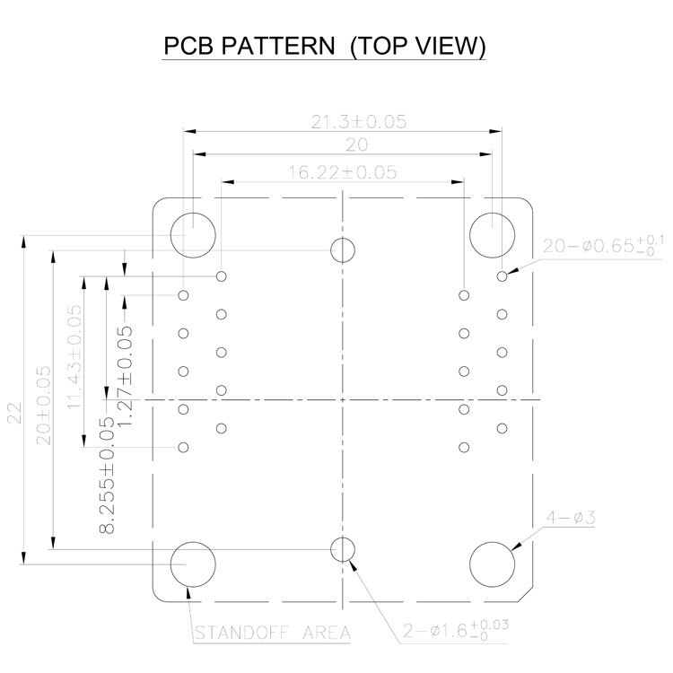 SOP20 Burn in Socket OTS-28-1.27-01 Chip Test Socket