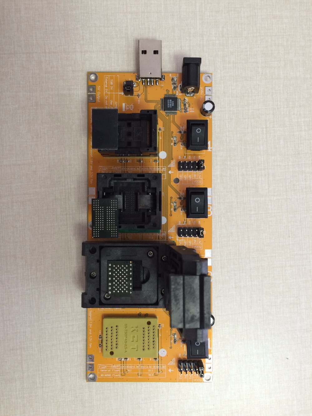 Flash chip batch tester 4