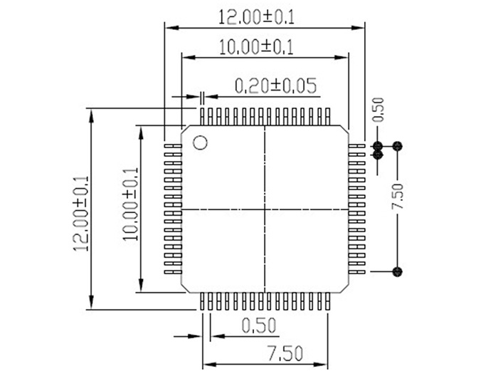 QFP64 TQFP64 LQFP64 Open top Structure Burn in Socket 