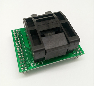 QFP64 TQFP64 LQFP64 Clamshell Programming Socket