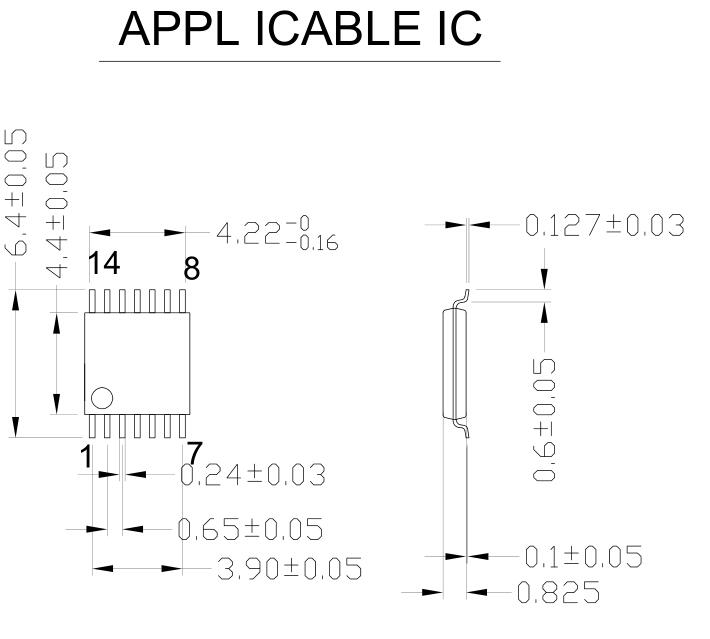 SSOP14 TSSOP14 Burn in Socket