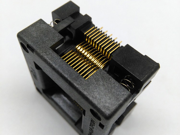 TQFP44 FQFP44 QFP44 to DIP44 Double-Board Programming Socket