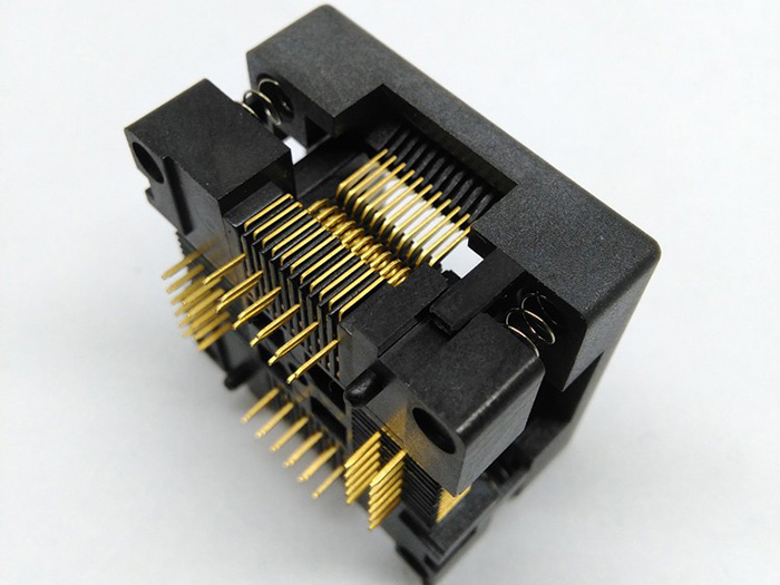 TQFP44 FQFP44 QFP44 to DIP44 Double-Board Programming Socket