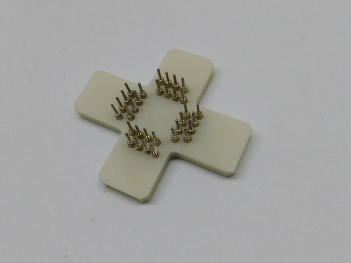 QFP32-0.5 White receptacle pin board 