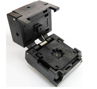 QFN28 MLF28 WLCSP28 -0.4 clamshell burn in socket