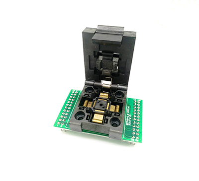 QFP48 0.5 DIP48 Programming Socket with single board
