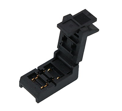 SOD123 socket for burn in test high temperature HAST HTOL