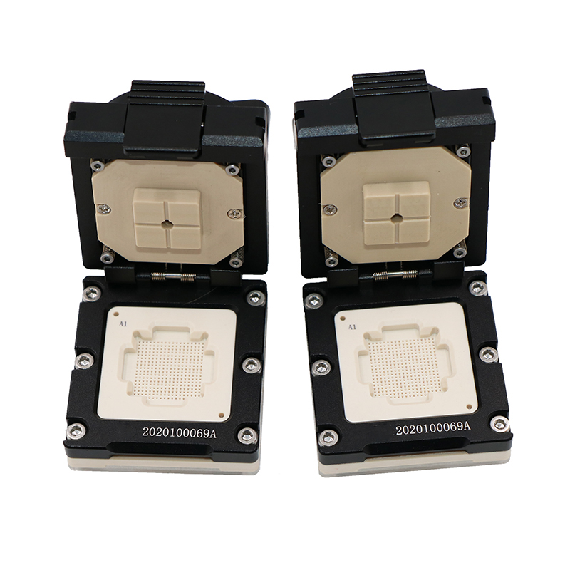 BGA324 1.0 test socket clamshell info