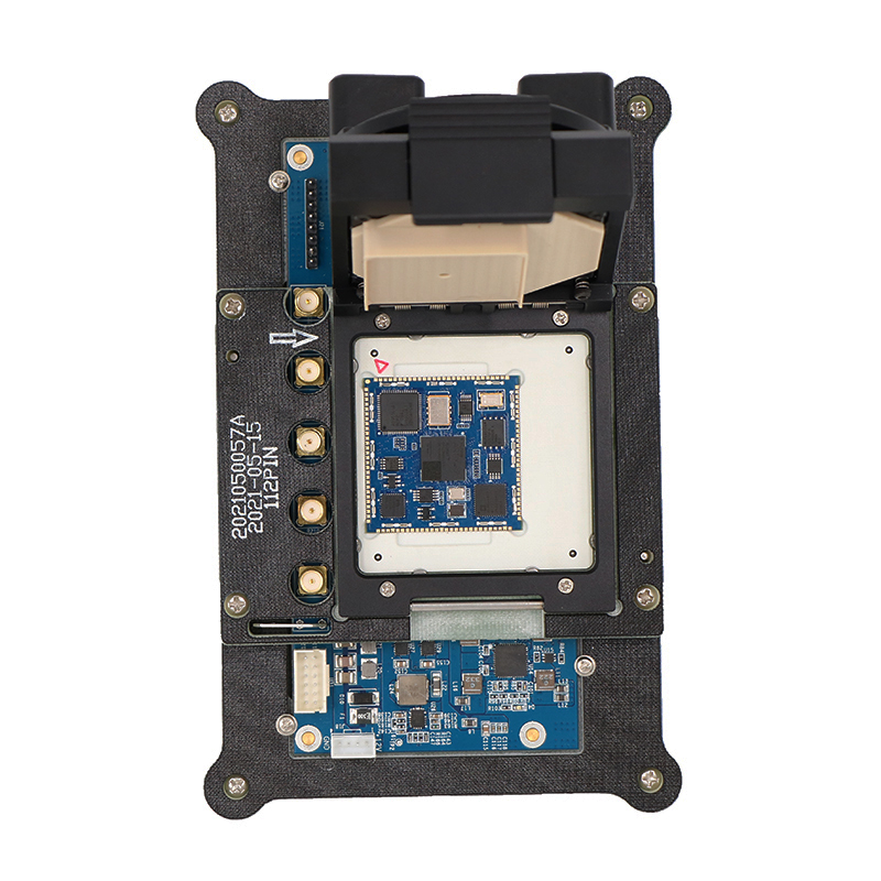 112PIN 1.1mm pin pitch 35x35mm test fixture for function test