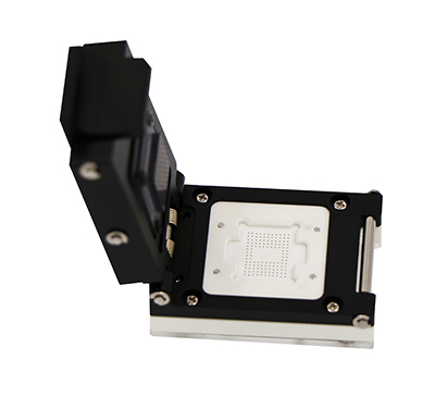 BGA154 0.8 SSD socket for all in one SSD IC test solution